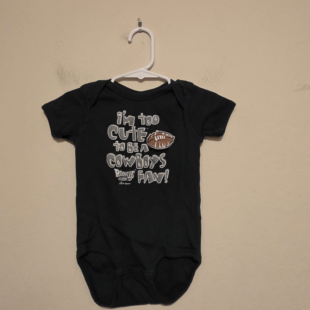 Rabbit Skins Green  Football Fan Onsie Size 18 Months